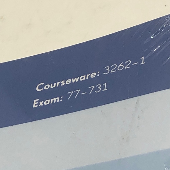 Microsoft Office Outlook 2016 Certification Guide  -New Sealed - Picture 2 of 10